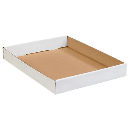 White Corrugated Trays