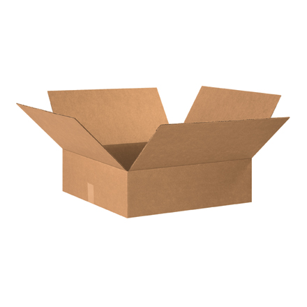 20 x 20 x 6" Flat Corrugated Boxes