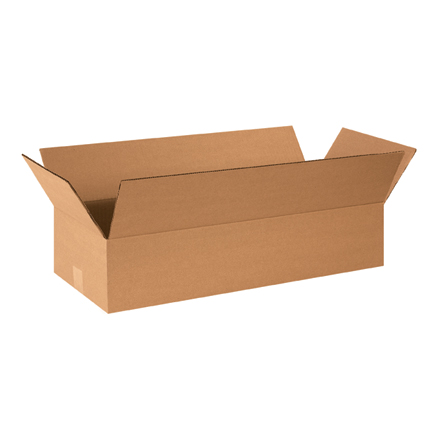 24 x 8 x 4" Long Corrugated Boxes