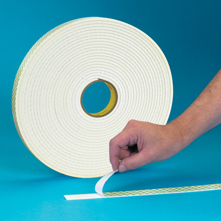 1" x 5 yds. 3M<span class='tm'>™</span> 4032 Double Sided Foam Tape