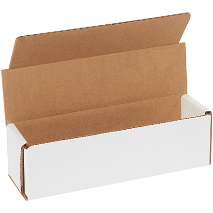 7 x 2 x 2" White Corrugated Mailers