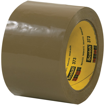 3" x 110 yds. Tan (6 Pack) Scotch<span class='rtm'>®</span> Box Sealing Tape 373