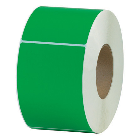 4 x 6" Dark Green Thermal Transfer Labels